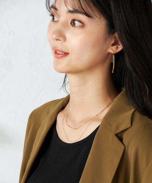 a.v.v / アー・ヴェ・ヴェ ネックレス・ペンダント・チョーカー | 変形ダブルチェーンネックレス | 詳細2