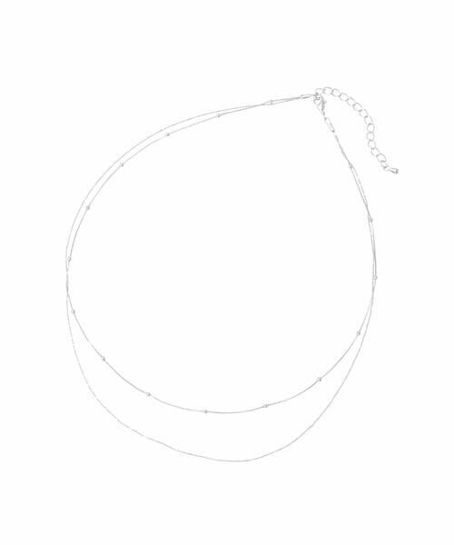 a.v.v / アー・ヴェ・ヴェ ネックレス・ペンダント・チョーカー | 変形ダブルチェーンネックレス | 詳細11