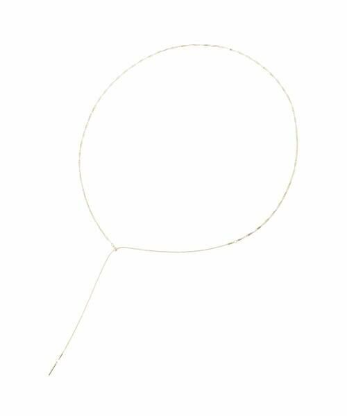 a.v.v / アー・ヴェ・ヴェ ネックレス・ペンダント・チョーカー | 変形チェーンY字ネックレス | 詳細11