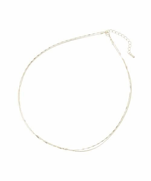 a.v.v / アー・ヴェ・ヴェ ネックレス・ペンダント・チョーカー | ダブルチェーンネックレス | 詳細1