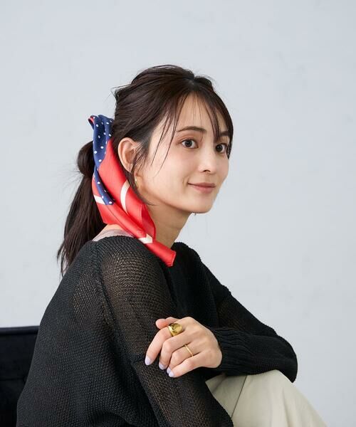 a.v.v / アー・ヴェ・ヴェ マフラー・ショール・スヌード・ストール | シルクスカーフ | 詳細6