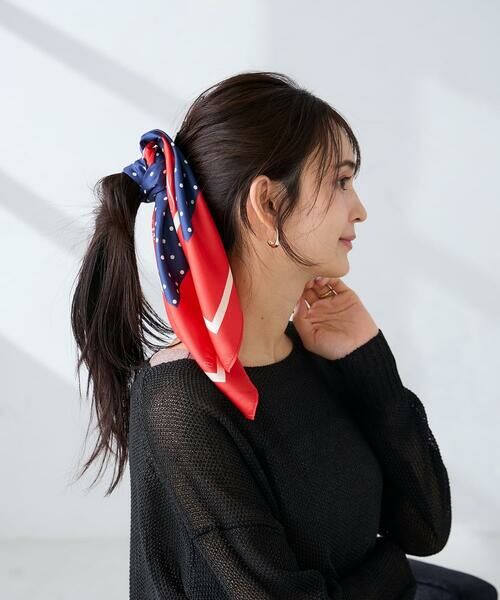 a.v.v / アー・ヴェ・ヴェ マフラー・ショール・スヌード・ストール | シルクスカーフ | 詳細7