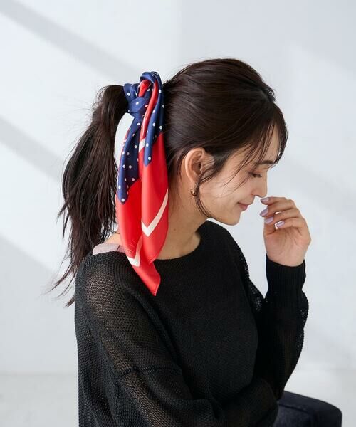 a.v.v / アー・ヴェ・ヴェ マフラー・ショール・スヌード・ストール | シルクスカーフ | 詳細8