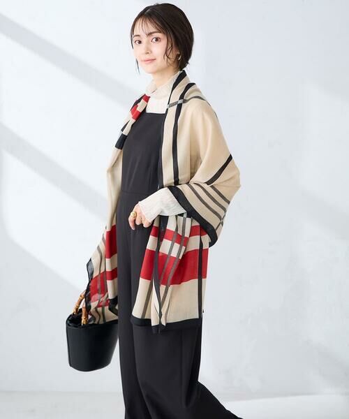 a.v.v / アー・ヴェ・ヴェ マフラー・ショール・スヌード・ストール | 大判ストール（レッド）