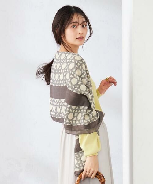 a.v.v / アー・ヴェ・ヴェ マフラー・ショール・スヌード・ストール | 大判ストール（グレー）