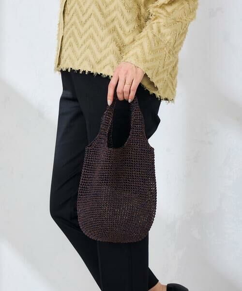 a.v.v / アー・ヴェ・ヴェ ショルダーバッグ | ラメ編みミニバッグ | 詳細1