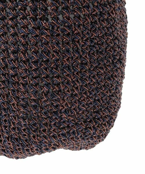 a.v.v / アー・ヴェ・ヴェ ショルダーバッグ | ラメ編みミニバッグ | 詳細5