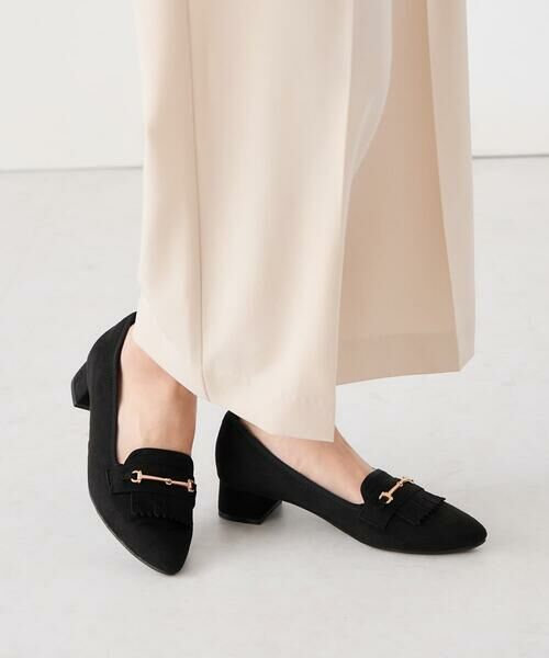 a.v.v / アー・ヴェ・ヴェ パンプス | ビットパンプス（ブラック）