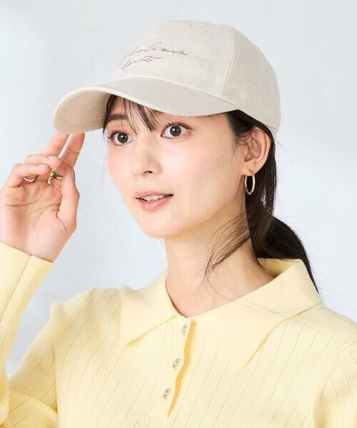 a.v.v / アー・ヴェ・ヴェ キャップ | リネンキャップ | 詳細1
