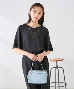 a.v.v / アー・ヴェ・ヴェ シャツ・ブラウス | ［支持率NO.1/接触冷感/速乾/UVカット/イージーケア］浅Vネックブラウス