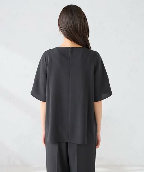 a.v.v / アー・ヴェ・ヴェ シャツ・ブラウス | ［支持率NO.1/接触冷感/速乾/UVカット/イージーケア］浅Vネックブラウス | 詳細23