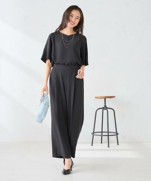 a.v.v / アー・ヴェ・ヴェ シャツ・ブラウス | ［支持率NO.1/接触冷感/速乾/UVカット/イージーケア］浅Vネックブラウス | 詳細4