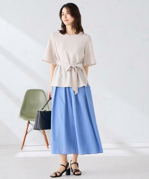 a.v.v / アー・ヴェ・ヴェ シャツ・ブラウス | ［支持率NO.1/接触冷感/速乾/UVカット/イージーケア］浅Vネックブラウス | 詳細6