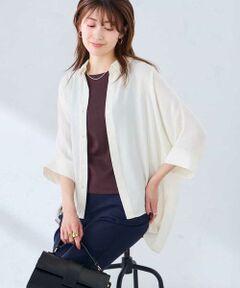 a.v.v / アー・ヴェ・ヴェ シャツ・ブラウス | 【2WAY】楊柳ドルマンシルエットシャツ