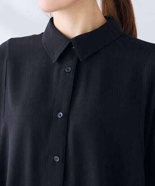 a.v.v / アー・ヴェ・ヴェ シャツ・ブラウス | 【2WAY】楊柳ドルマンシルエットシャツ | 詳細11