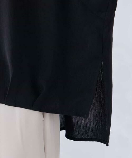 a.v.v / アー・ヴェ・ヴェ シャツ・ブラウス | 【2WAY】楊柳ドルマンシルエットシャツ | 詳細13