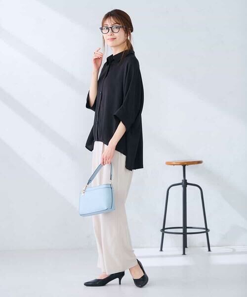 a.v.v / アー・ヴェ・ヴェ シャツ・ブラウス | 【2WAY】楊柳ドルマンシルエットシャツ | 詳細6