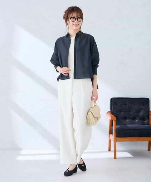 a.v.v / アー・ヴェ・ヴェ シャツ・ブラウス | クロップド丈セミシアーシャツ | 詳細13