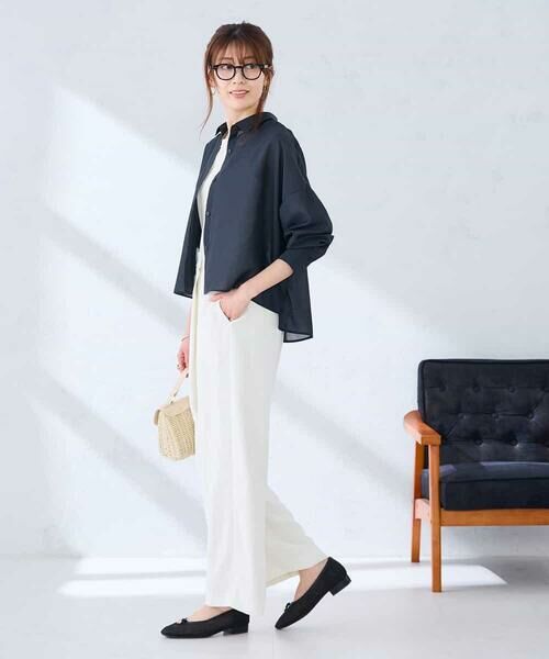 a.v.v / アー・ヴェ・ヴェ シャツ・ブラウス | クロップド丈セミシアーシャツ | 詳細15