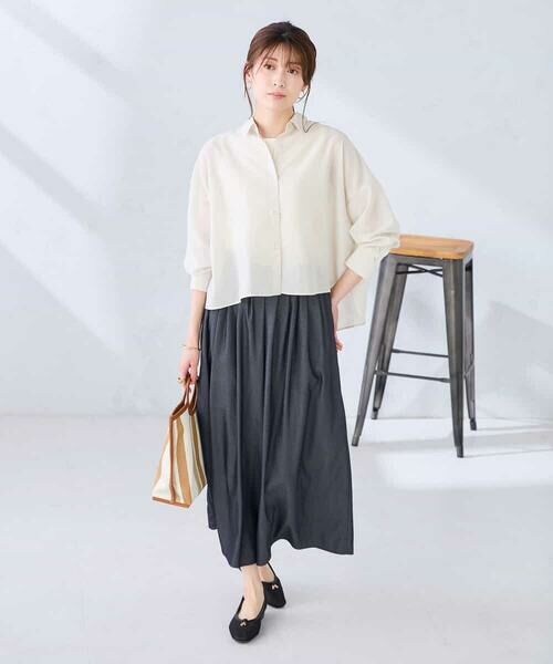 a.v.v / アー・ヴェ・ヴェ シャツ・ブラウス | クロップド丈セミシアーシャツ | 詳細25