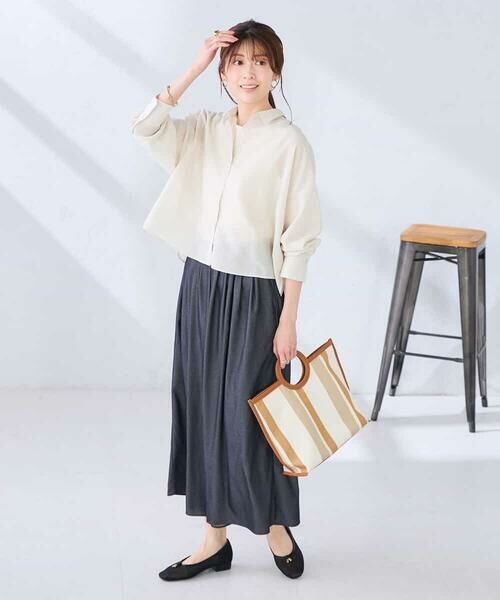 a.v.v / アー・ヴェ・ヴェ シャツ・ブラウス | クロップド丈セミシアーシャツ | 詳細26