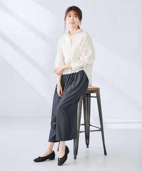 a.v.v / アー・ヴェ・ヴェ シャツ・ブラウス | クロップド丈セミシアーシャツ | 詳細28