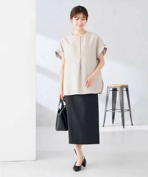 a.v.v / アー・ヴェ・ヴェ シャツ・ブラウス | 【接触冷感/UVカット】リネンライクスキッパーブラウス【セットアップ対応/アンチピリング】 | 詳細22