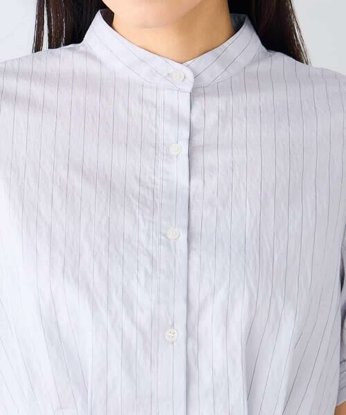 a.v.v / アー・ヴェ・ヴェ シャツ・ブラウス | ストライプペプラムクロップドシャツ | 詳細23