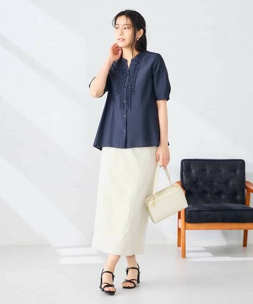 a.v.v / アー・ヴェ・ヴェ シャツ・ブラウス | フロントフリルデザインブラウス | 詳細14