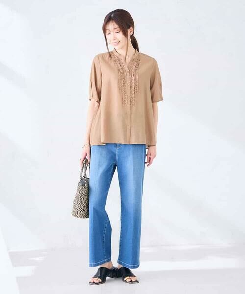 a.v.v / アー・ヴェ・ヴェ シャツ・ブラウス | フロントフリルデザインブラウス | 詳細18