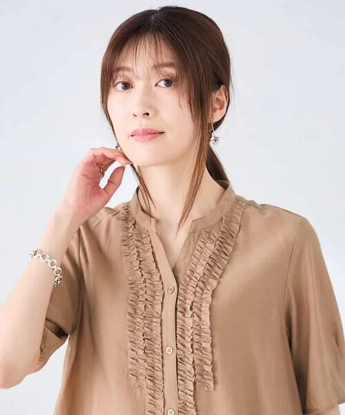 a.v.v / アー・ヴェ・ヴェ シャツ・ブラウス | フロントフリルデザインブラウス | 詳細22