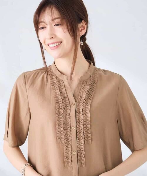 a.v.v / アー・ヴェ・ヴェ シャツ・ブラウス | フロントフリルデザインブラウス | 詳細23