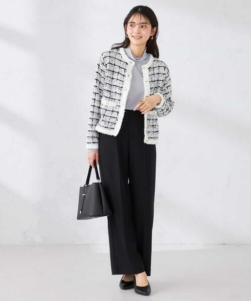 a.v.v / アー・ヴェ・ヴェ カーディガン・ボレロ | ファンシーツイードカーディガン | 詳細4