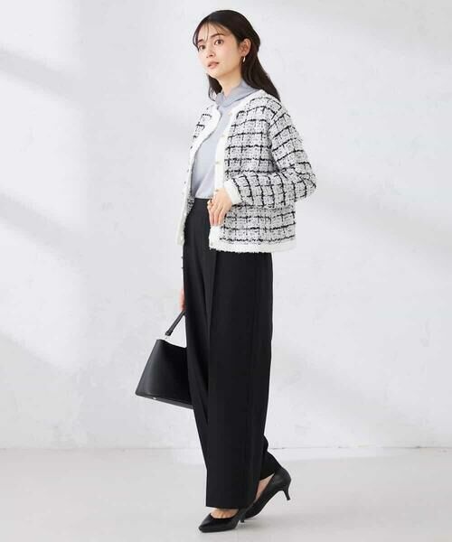 a.v.v / アー・ヴェ・ヴェ カーディガン・ボレロ | ファンシーツイードカーディガン | 詳細5