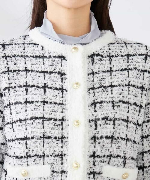 a.v.v / アー・ヴェ・ヴェ カーディガン・ボレロ | ファンシーツイードカーディガン | 詳細9