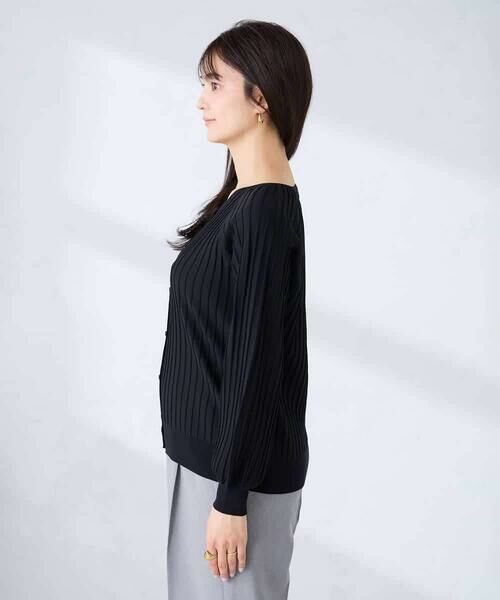 a.v.v / アー・ヴェ・ヴェ カーディガン・ボレロ | プリーツ編みVネックニットカーディガン | 詳細17