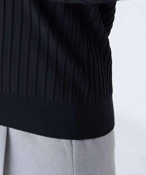 a.v.v / アー・ヴェ・ヴェ カーディガン・ボレロ | プリーツ編みVネックニットカーディガン | 詳細21