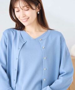 a.v.v / アー・ヴェ・ヴェ カーディガン・ボレロ | クルーネックサマーカーディガン【洗える/接触冷感/UVカット】
