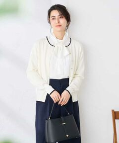 a.v.v / アー・ヴェ・ヴェ カーディガン・ボレロ | クルーネックサマーカーディガン【洗える/接触冷感/UVカット】