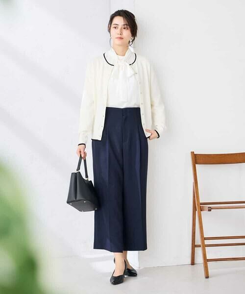 a.v.v / アー・ヴェ・ヴェ カーディガン・ボレロ | クルーネックサマーカーディガン【洗える/接触冷感/UVカット】 | 詳細14