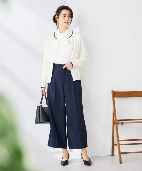 a.v.v / アー・ヴェ・ヴェ カーディガン・ボレロ | クルーネックサマーカーディガン【洗える/接触冷感/UVカット】 | 詳細15