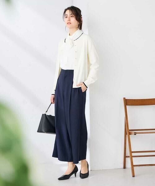 a.v.v / アー・ヴェ・ヴェ カーディガン・ボレロ | クルーネックサマーカーディガン【洗える/接触冷感/UVカット】 | 詳細16