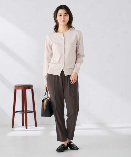 a.v.v / アー・ヴェ・ヴェ カーディガン・ボレロ | クルーネックサマーカーディガン【洗える/接触冷感/UVカット】 | 詳細20