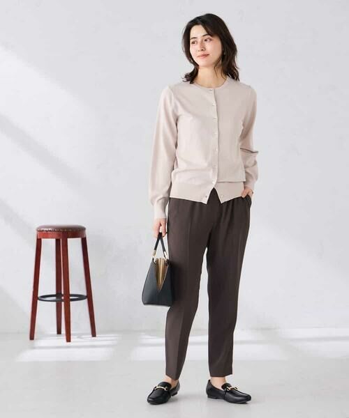 a.v.v / アー・ヴェ・ヴェ カーディガン・ボレロ | クルーネックサマーカーディガン【洗える/接触冷感/UVカット】 | 詳細21