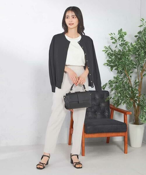 a.v.v / アー・ヴェ・ヴェ カーディガン・ボレロ | クルーネックサマーカーディガン【洗える/接触冷感/UVカット】 | 詳細25