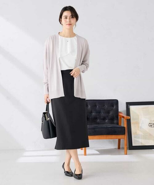 a.v.v / アー・ヴェ・ヴェ カーディガン・ボレロ | 【UVカット/接触冷感】さらさらタッチトッパーカーディガン | 詳細15