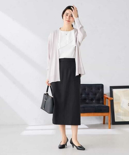 a.v.v / アー・ヴェ・ヴェ カーディガン・ボレロ | 【UVカット/接触冷感】さらさらタッチトッパーカーディガン | 詳細17