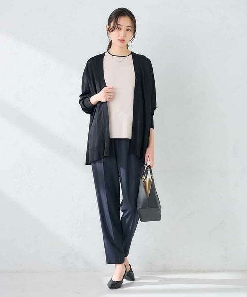 a.v.v / アー・ヴェ・ヴェ カーディガン・ボレロ | 【UVカット/接触冷感】さらさらタッチトッパーカーディガン | 詳細27