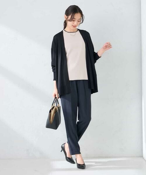 a.v.v / アー・ヴェ・ヴェ カーディガン・ボレロ | 【UVカット/接触冷感】さらさらタッチトッパーカーディガン | 詳細29