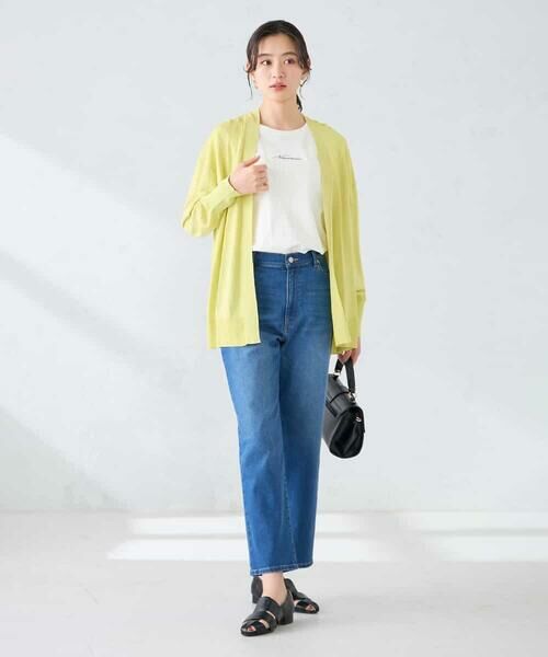a.v.v / アー・ヴェ・ヴェ カーディガン・ボレロ | 【UVカット/接触冷感】さらさらタッチトッパーカーディガン | 詳細3